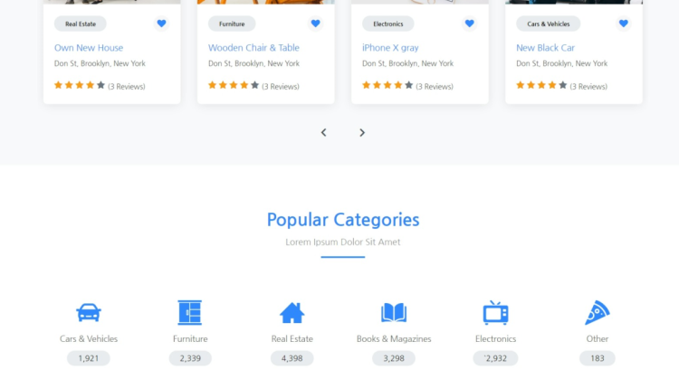 Directory Listing Portal with CRM