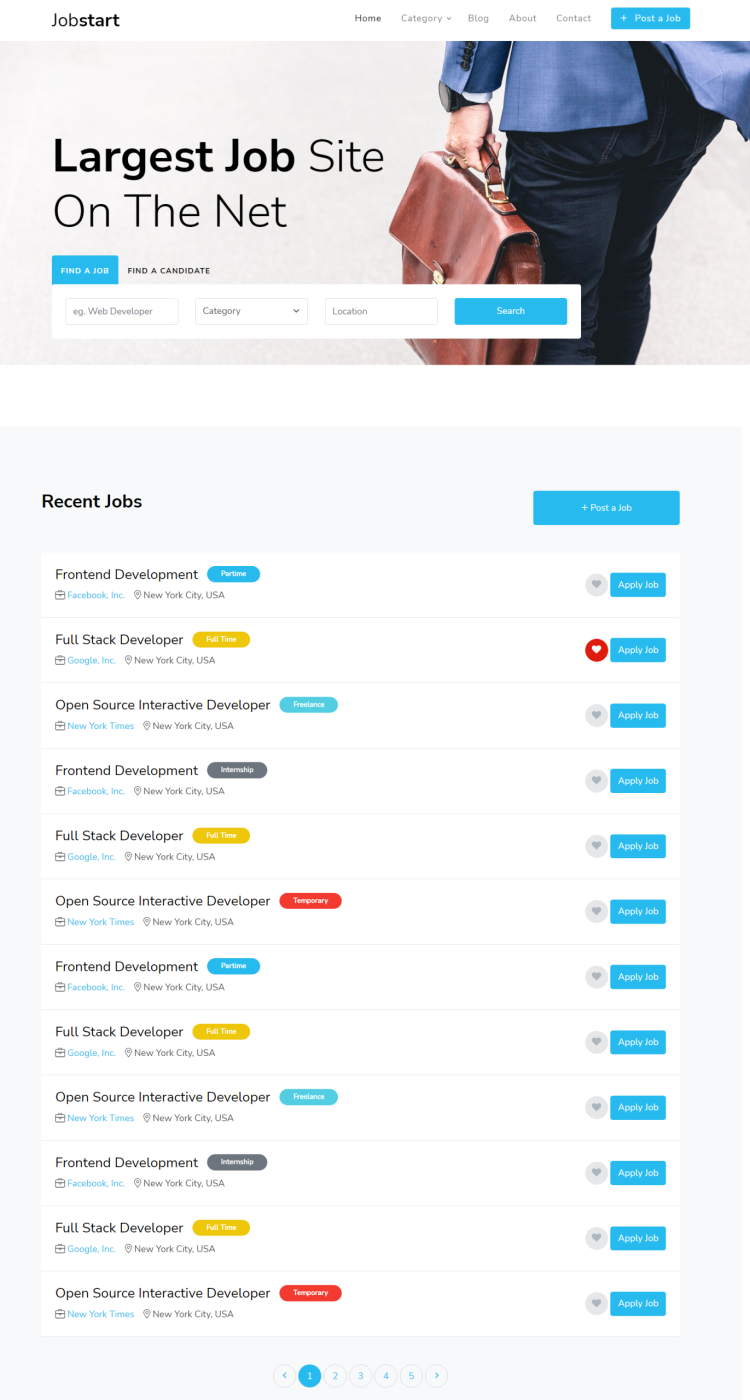 Job / Freelancer Market Place